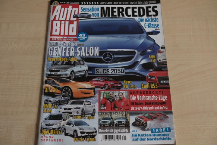 Deckblatt Auto Bild (08/2010)